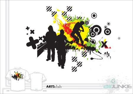 Airjunkie - Art2skate T-Shirt