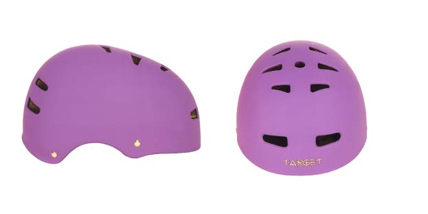 Lilac Target Helmet
