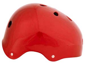 Metallic Red Target Helmet
