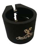 District Double Collar Clamp - Black