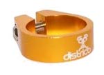 District Single Collar clamp - Anodized Gold