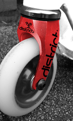 District FK1 Fork - Red