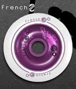 2010 k-124 Metal Core Scooter Wheel - 100mm- Purple