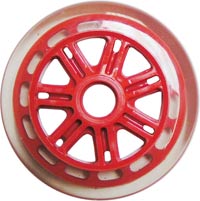 JD Bug Scooter 120mm / 88A Wheel - Red