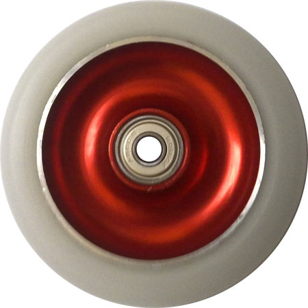 NEW Micro XT Metal Wheel - Red Core 100mm