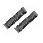 Micro Xtreme Handle Bar Grips Silver