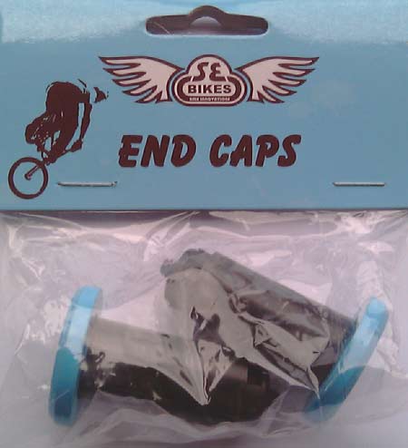 SE Racing End Caps - Blue