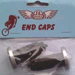 SE Racing End Caps - Silver